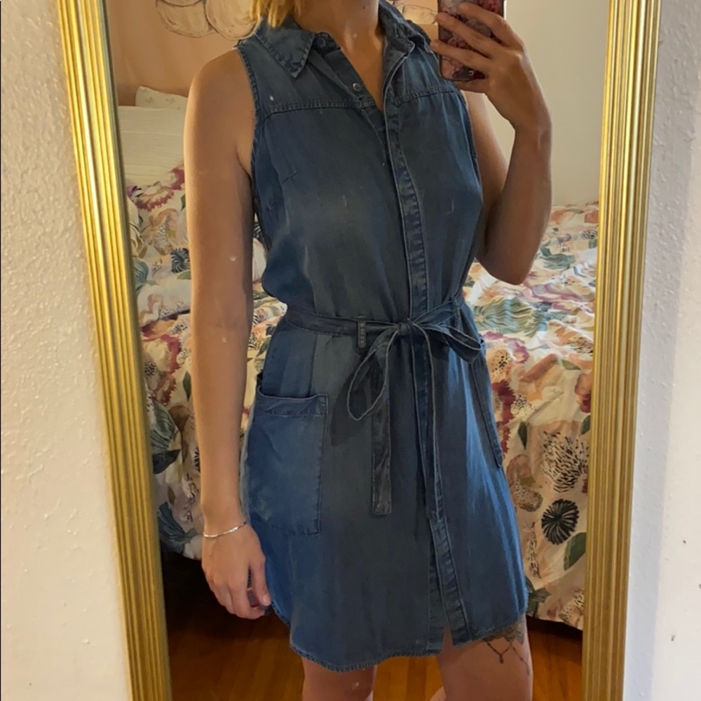 A New Day denim dress NWOT